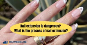 Nail extension is dangerous? What is the process of nail extension?