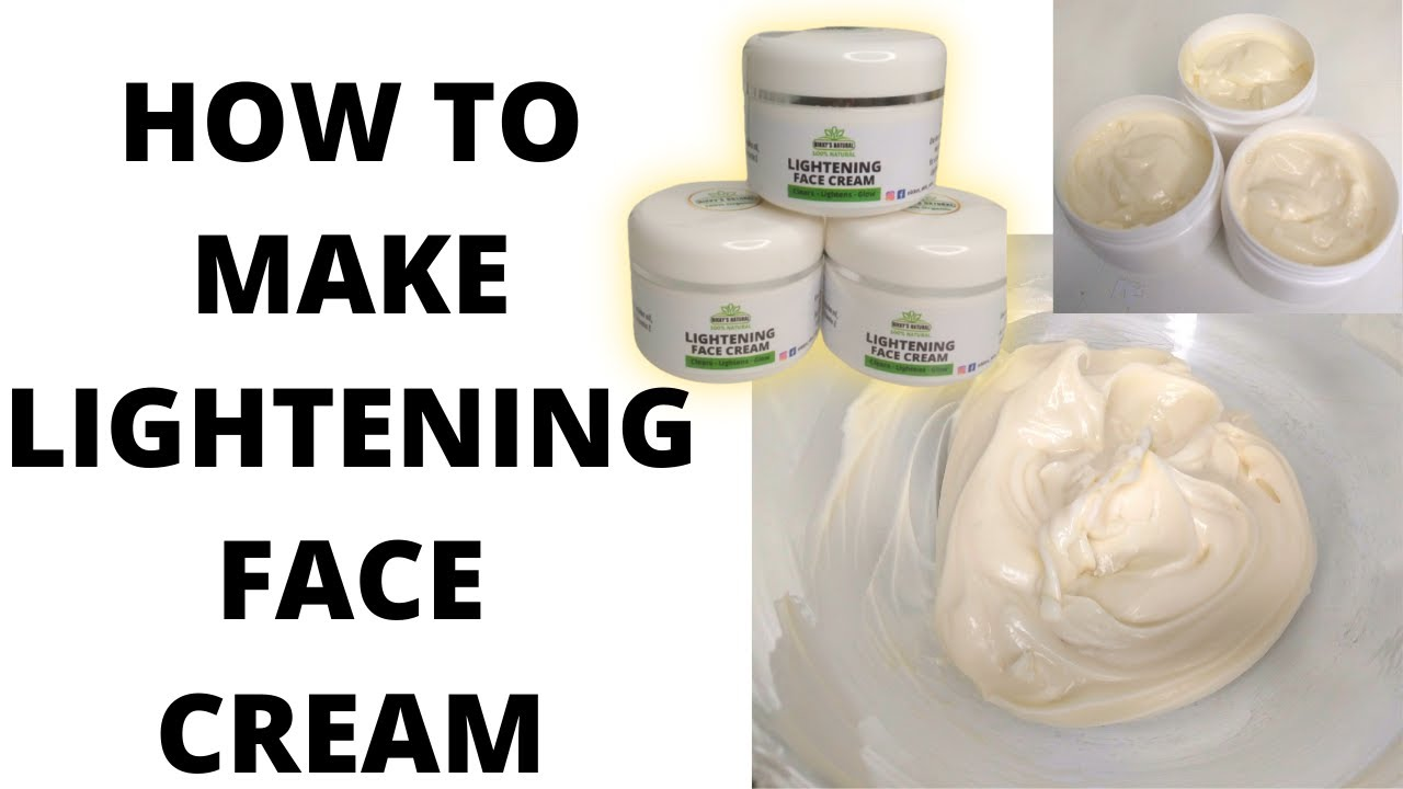 What are the basic ingredients in fair creams? It is possible to make fair creams at home ?